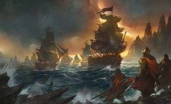 2D Art: Sea and Shadow