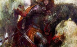 Fantasy Art: Wolf Captain