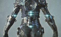 3D Art: Exoskeleton Suit
