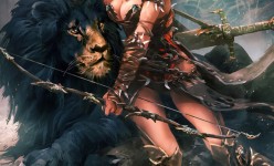 2D Art: Savage Ansalize Beast Companion